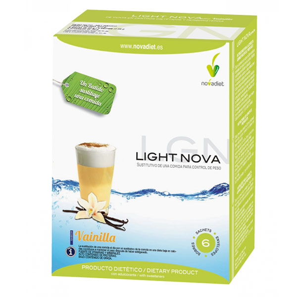 BATIDO LIGHT NOVA Vainilla (6 sobres)